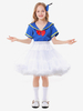Costumi di Halloween per bambini Set gonna blu in fibra di poliestere di Halloween per bambini