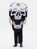 Costumi di Halloween per bambini Top in poliestere nero per bambini di Halloween