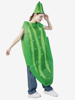 Costumi di Halloween Verde Unisex Burlesque Top Poliestere Costumi per le feste