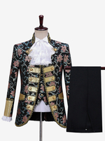 Costumi di spettacolo di abiti da corte europei Costumi di teatro retrò del principe azzurro retrò