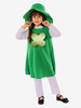 Costumi per le feste Costumi di Halloween per il giorno di San Patrizio Tuta in fibra di poliestere verde per bambini Cappello
