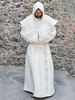 Costumi retrò per uomo in fibra di poliestere poliestere a maniche lunghe retrò vintage nero