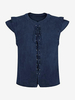 Costumi retrò senza maniche in poliestere retrò vintage blu scuro scuro per uomo