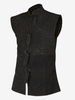 Costumi retrò senza maniche in poliestere retrò vintage nero per uomo