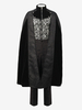 Costumi retrò senza maniche in poliestere vintage nero per uomo