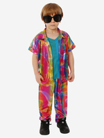 Costumi Vacanze Merchandise Vacanze Costumi Natale Punk Rosso Fibra di poliestere