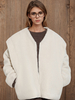 Giacca da donna con scollo a V e capispalla oversize 2025
