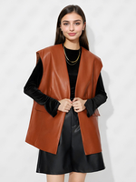 Giacca da donna in poliestere con scollo a V