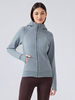 Giacche da donna con cappuccio e cerniera casual casual"idiano rosa giacca invernale