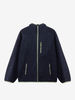 Giacche da uomo a maniche lunghe in pile caldo invernale blu navy casual con tasche