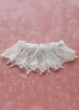 Giarrettiera da sposa avorio nastro fiocco fiori di pizzo giarrettiera da sposa
