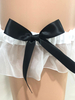 Giarrettiera da sposa Bellissimi fiocchi