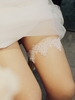 Giarrettiera da sposa Sexy Tulle in rilievo