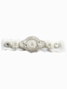Giarrettiere da sposa con splendidi strass in pizzo