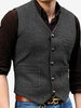 Gilet da uomo con scollo a V gilet da sposa gilet da uomo