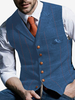 Gilet da uomo Gilet casual da uomo Gilet sottile da sposo e da sposo
