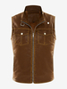 Gilet retrò lavato in velluto da uomo taglie forti gilet invernali