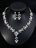 Gioielli da sposa Set Orecchini Collana Accessori da sposa in strass