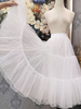 Gonna Lolita bianca a strati sottogonne in tulle Lolita