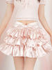 Gonna Lolita Dolce Fiocchi Gonne Lolita Rosa a Strati