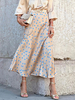 Gonna per donna Gonna lunga lunga a pois dorati Pantaloni da donna
