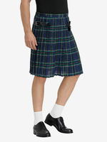 Gonna vintage blu Gonna festival nazionale scozzese Gonna a pieghe scozzese da uomo Costume da ballo