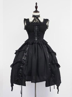 Gonne Lolita gotiche in pizzo Lolita JSK in pizzo