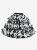 Gonne Lolita nere jacquard Steampunk Lolita SK