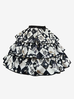 Gonne Lolita nere jacquard Steampunk Lolita SK