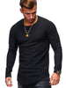 Magliette Chic Gioiello Collo Maniche Lunghe