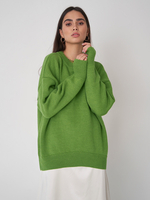 Maglione oversize basic da donna 2025