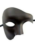 Maschera di carnevale per adulti Accessori per costumi da travestimento in plastica nera