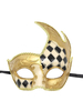 Maschera di carnevale per adulti Accessori per costumi da travestimento in plastica nera