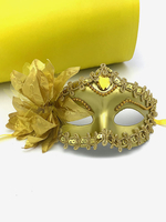 Maschere Cosplay Accessori Cosplay Maschera Unisex Maschera Plastica Argento non personalizzata