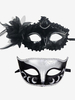 Maschere Cosplay Accessori Cosplay Maschera unisex Maschera Plastica nera non personalizzata