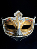 Maschere Cosplay Accessori Cosplay Maschera Unisex Maschera Plastica Oro non personalizzata