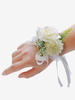 Matrimonio Sposo Sposa Fiore Polso Fiore