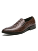 Mens Fuax stampa alligatore Laofers