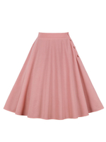Minigonna per donna Pantaloni rosa autunnali e invernali in poliestere elasticizzato corto con piping rosa