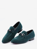 Mocassini casual da uomo in pelle scamosciata Fuax Prom Party Scarpe da sposa