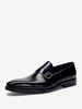 Mocassini da uomo con fibbia in pelle di mucca scarpe classiche eleganti
