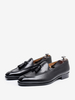 Mocassini da uomo in pelle con nappine e slip on in pelle bovina scarpe da ballo e da sposa