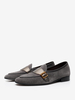 Mocassini da uomo in pelle di vacchetta grigia scamosciata Monk Strap Scarpe da ballo e matrimonio