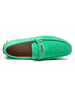 Mocassini da uomo in pelle sintetica con cinturino da monaco slip-on con punta tonda