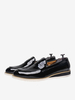 Mocassini da uomo in pelle verniciata Slip On Prom Wedding Shoes