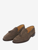 Mocassini da uomo scarpe da ballo in pelle scamosciata con nappe