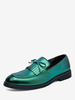 Mocassini da uomo Scarpe popolari in pelle PU Ombre Slip-On