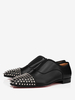 Mocassini eleganti da uomo Spikes in nero