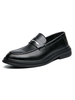 Mocassini Penny da uomo casual neri