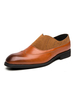 Mocassini Scarpe da sposa per il ballo da uomo Scarpe Slip-on in pelle PU alla moda